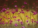 Fleurs roses