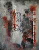 Ambiance gris rouge I